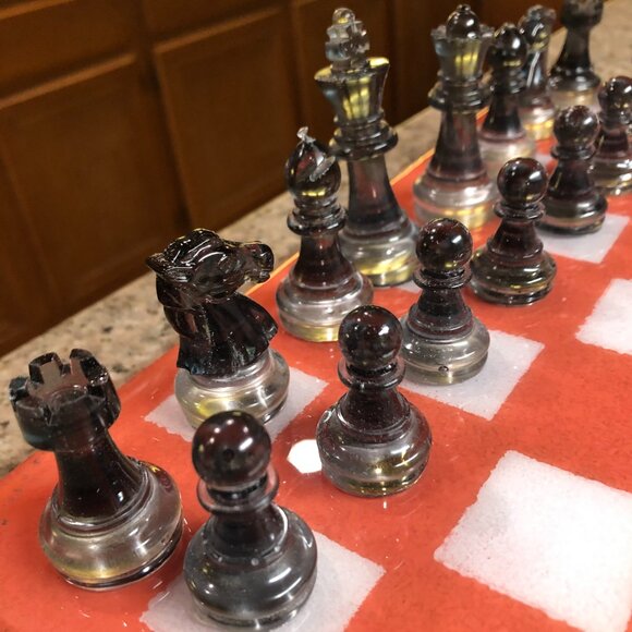 Resin Chess Set - Royal Edition