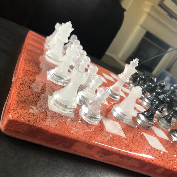 Resin Chess Set - Royal Edition