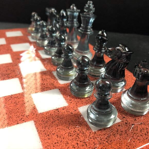 Resin Chess Set - Royal Edition