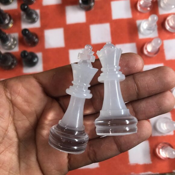 Resin Chess Set - Royal Edition