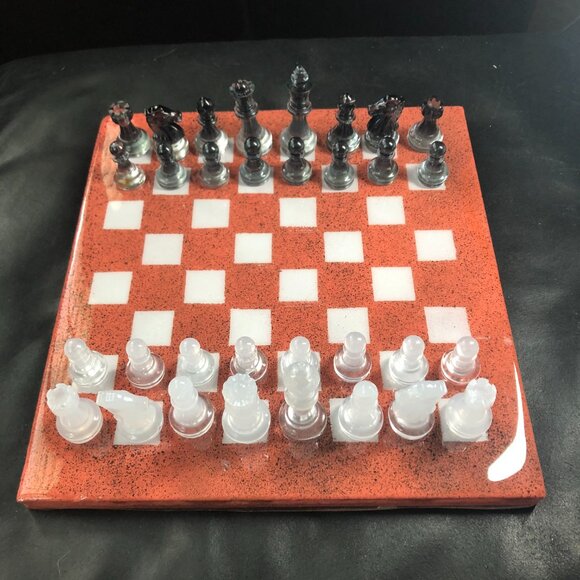 Resin Chess Set - Royal Edition