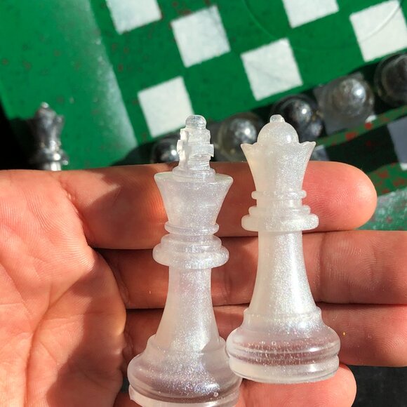 Vinyl Chess Set - Green