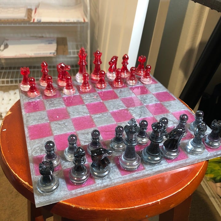 Handmade Resin Chess Set