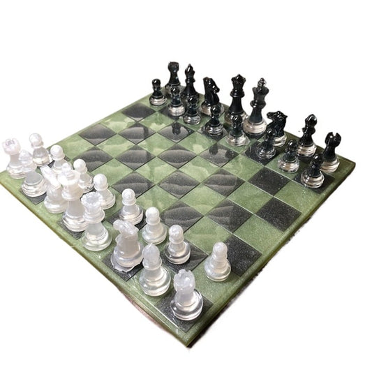 Handmade Resin Chess Set - Army Edition