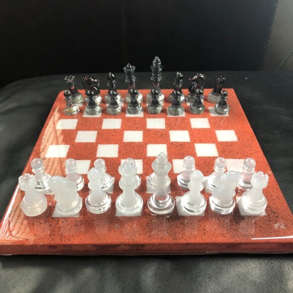 Resin Chess Set - Royal Edition