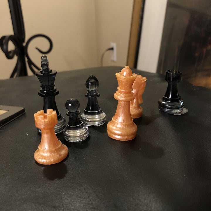 Handmade Resin Chess Set - Royal Edition