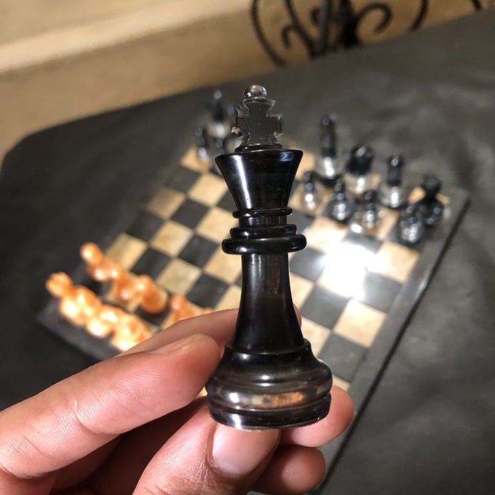 Handmade Resin Chess Set - Royal Edition