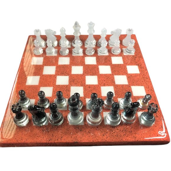 Resin Chess Set - Royal Edition