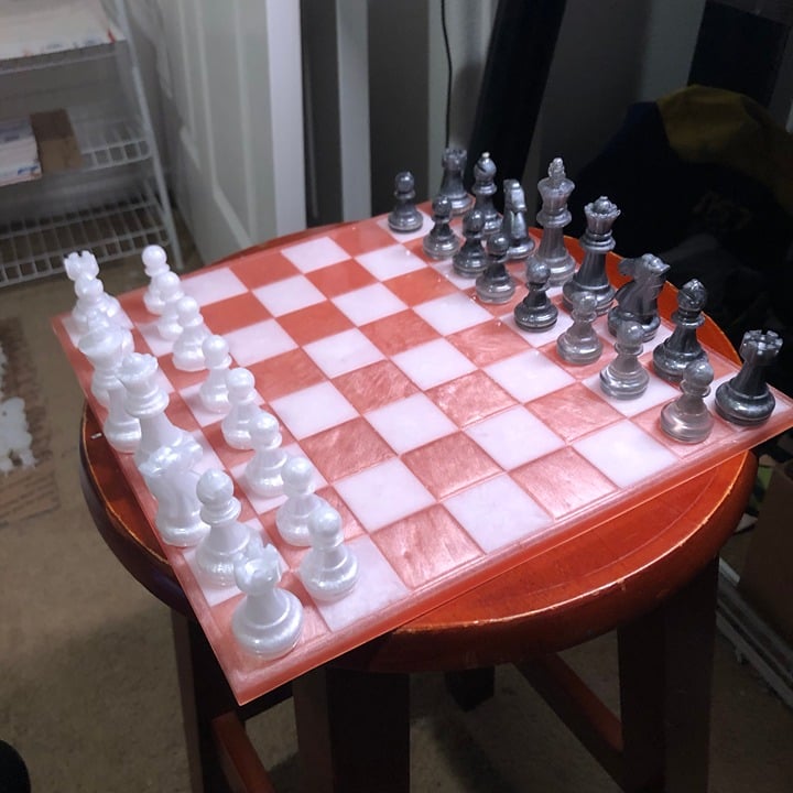 Handmade Resin Chess Set