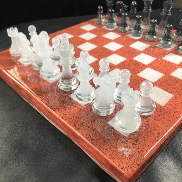 Resin Chess Set - Royal Edition