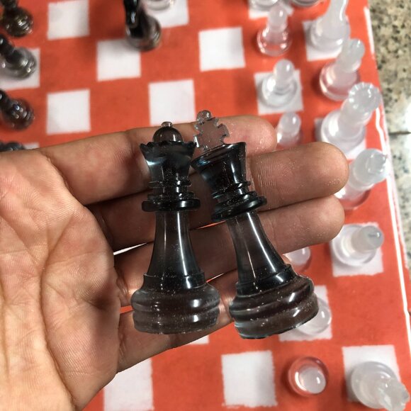 Resin Chess Set - Royal Edition