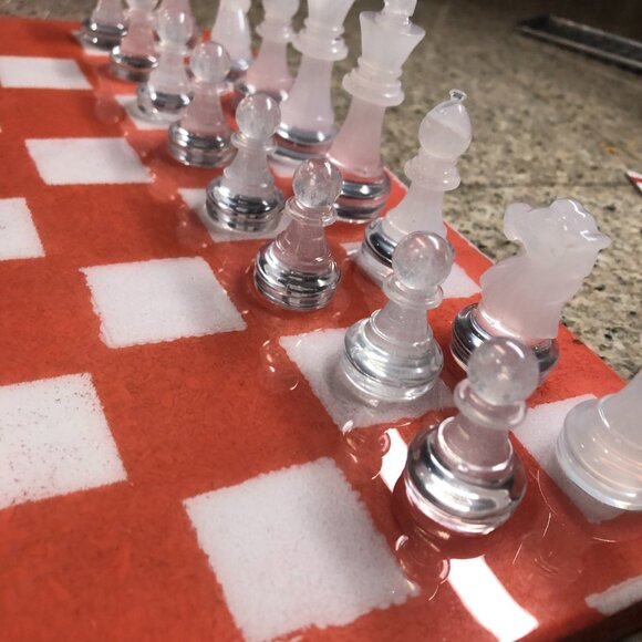 Resin Chess Set - Royal Edition