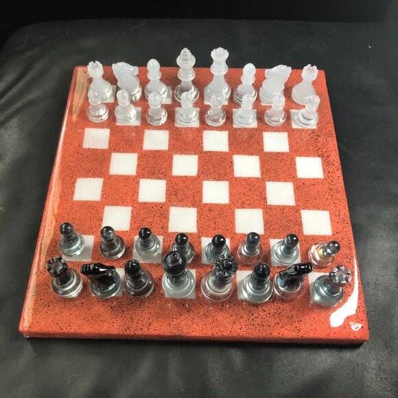 Resin Chess Set - Royal Edition