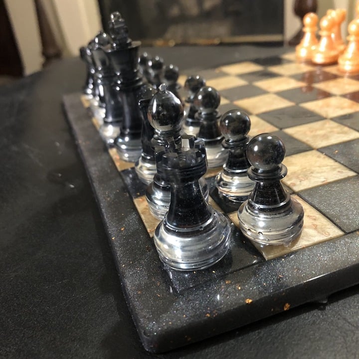 Handmade Resin Chess Set - Royal Edition