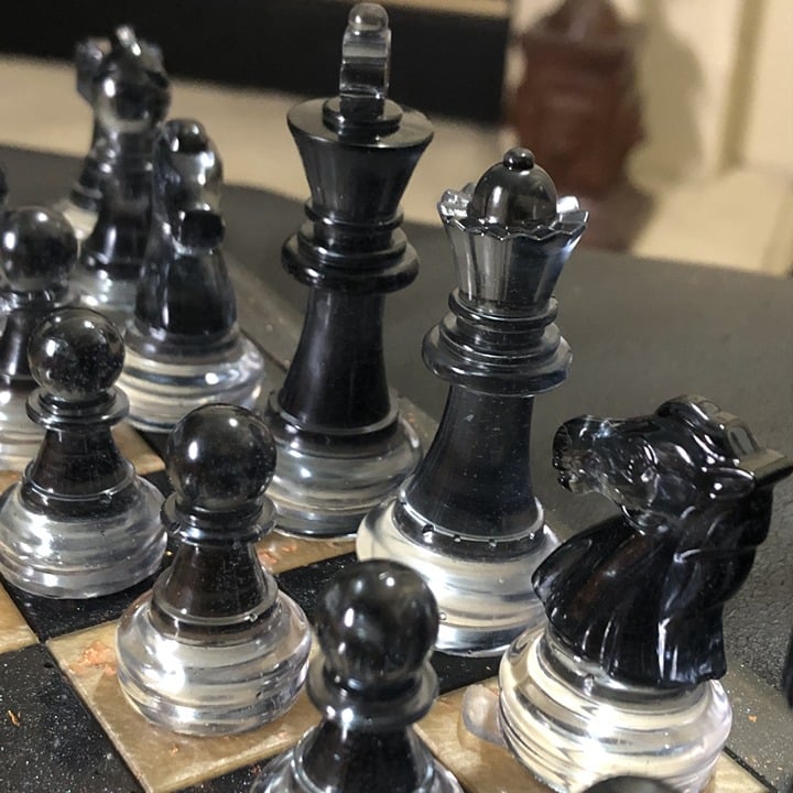 Handmade Resin Chess Set - Royal Edition