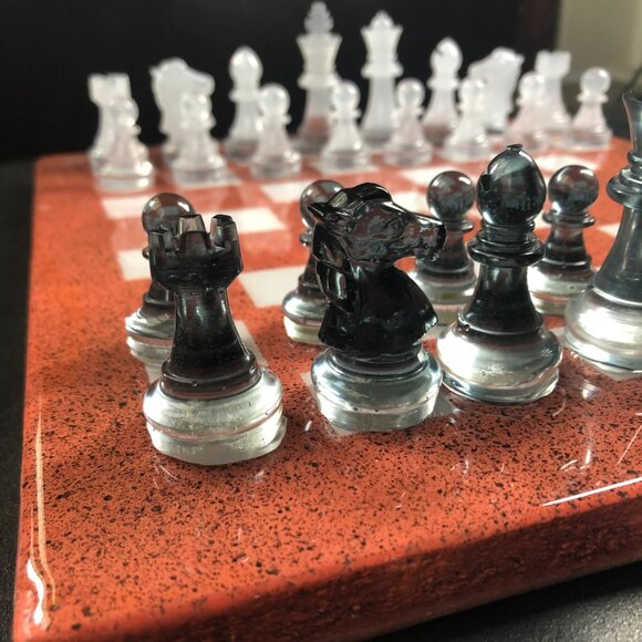 Resin Chess Set - Royal Edition