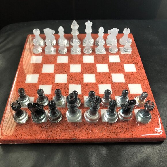 Resin Chess Set - Royal Edition