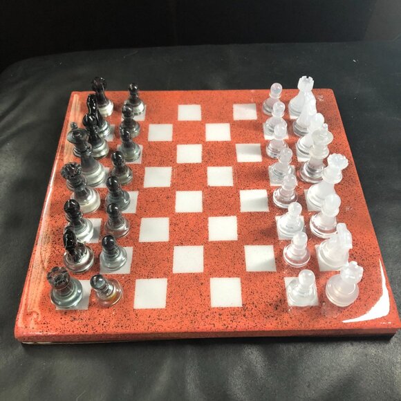 Resin Chess Set - Royal Edition