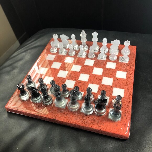 Resin Chess Set - Royal Edition